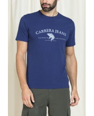 T-SHIRT VINTAGE CON STAMPE CARRERA REPLICA