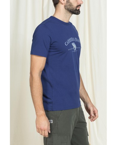 T-SHIRT VINTAGE CON STAMPE CARRERA REPLICA