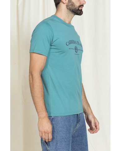 T-SHIRT VINTAGE CON STAMPE CARRERA REPLICA