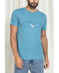 T-SHIRT VINTAGE CON STAMPE CARRERA REPLICA
