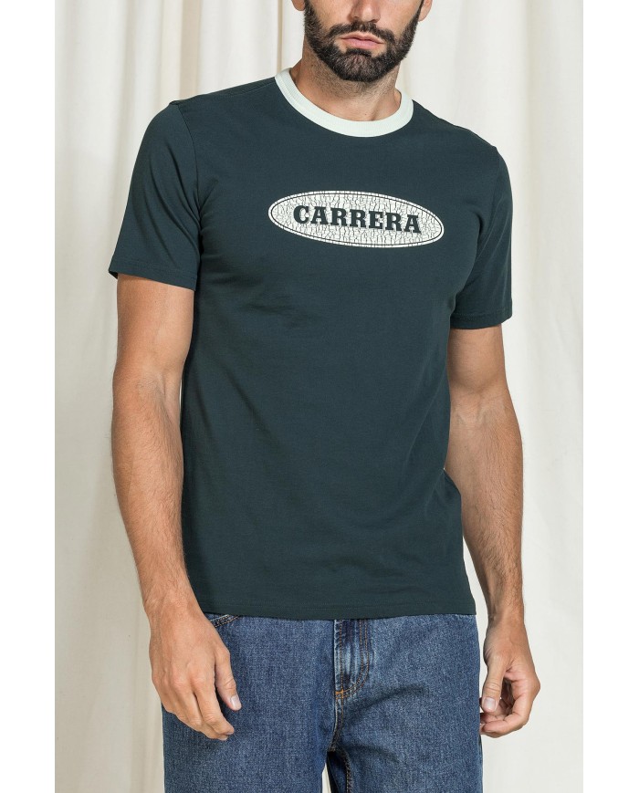 T-SHIRT VINTAGE CON STAMPE CARRERA REPLICA