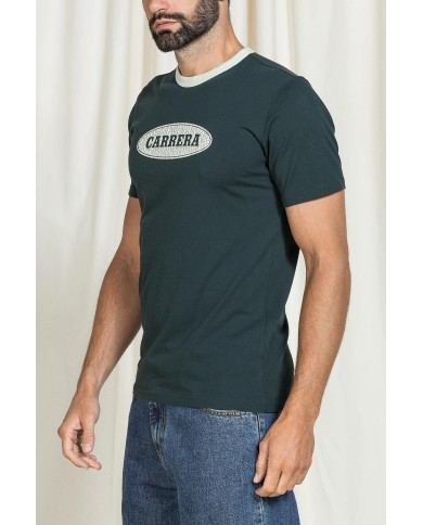 T-SHIRT VINTAGE CON STAMPE CARRERA REPLICA