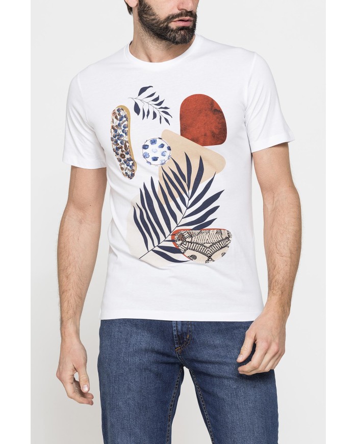 T-SHIRT DI COTONE CON VARIE STAMPE E FANTASIE