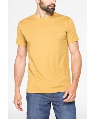 T-SHIRT GIROCOLLO IN COTONE TINTA UNITA