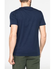 T-SHIRT GIROCOLLO IN COTONE TINTA UNITA