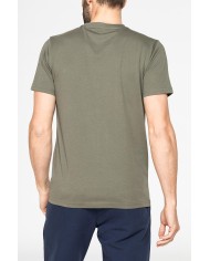 T-SHIRT GIROCOLLO IN COTONE TINTA UNITA