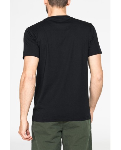 T-SHIRT GIROCOLLO IN COTONE TINTA UNITA