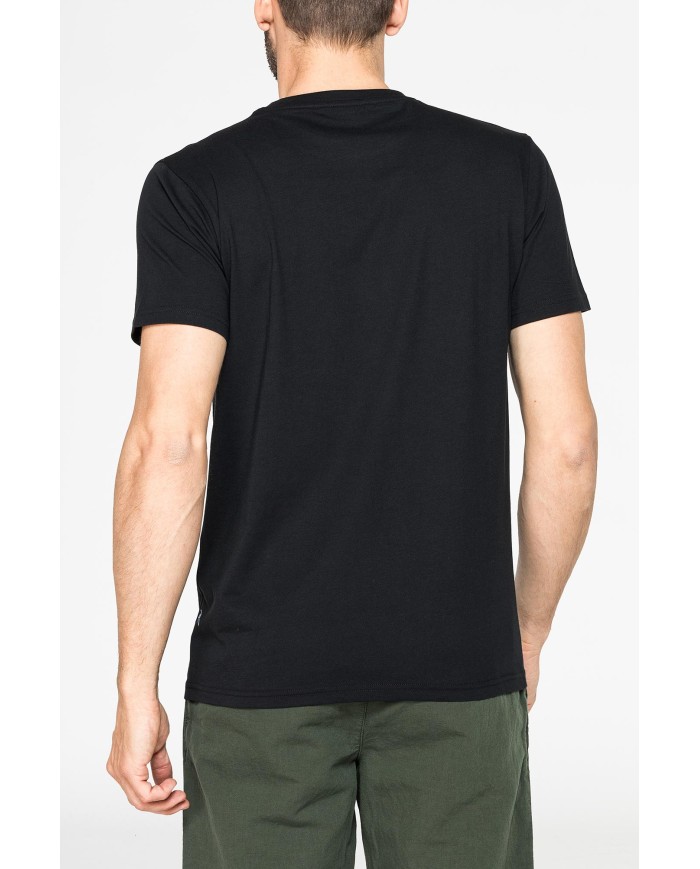 T-SHIRT GIROCOLLO IN COTONE TINTA UNITA