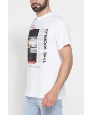 T-SHIRT VESTIBILITÀ OVERSIZE CON STAMPA