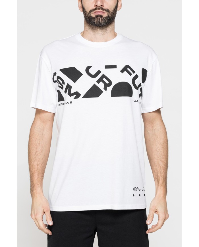 T-SHIRT VESTIBILITÀ OVERSIZE CON STAMPA