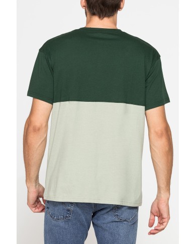 T-SHIRT GIROCOLLO OVERSIZE FIT IN JERSEY DI COTONE