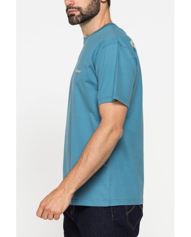 T-SHIRT GIROCOLLO OVERSIZE FIT IN JERSEY DI COTONE