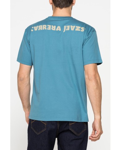 T-SHIRT GIROCOLLO OVERSIZE FIT IN JERSEY DI COTONE