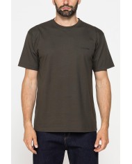 T-SHIRT GIROCOLLO OVERSIZE FIT IN JERSEY DI COTONE