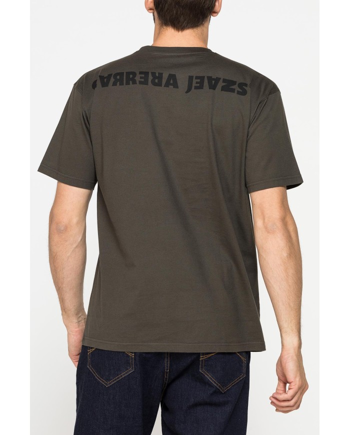 T-SHIRT GIROCOLLO OVERSIZE FIT IN JERSEY DI COTONE