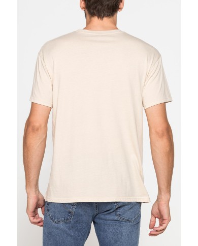 T-SHIRT GIROCOLLO OVERSIZE FIT IN JERSEY DI COTONE