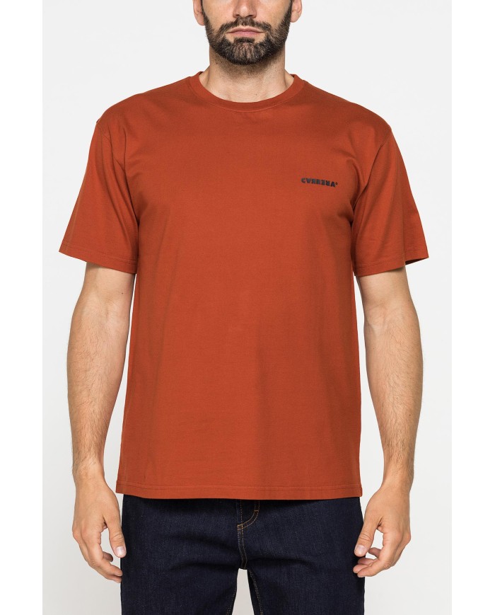 T-SHIRT GIROCOLLO OVERSIZE FIT IN JERSEY DI COTONE