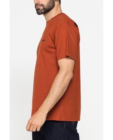 T-SHIRT GIROCOLLO OVERSIZE FIT IN JERSEY DI COTONE