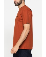 T-SHIRT GIROCOLLO OVERSIZE FIT IN JERSEY DI COTONE