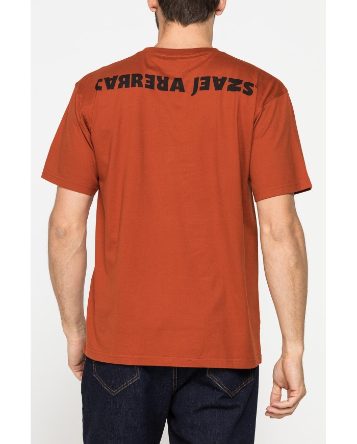 T-SHIRT GIROCOLLO OVERSIZE FIT IN JERSEY DI COTONE