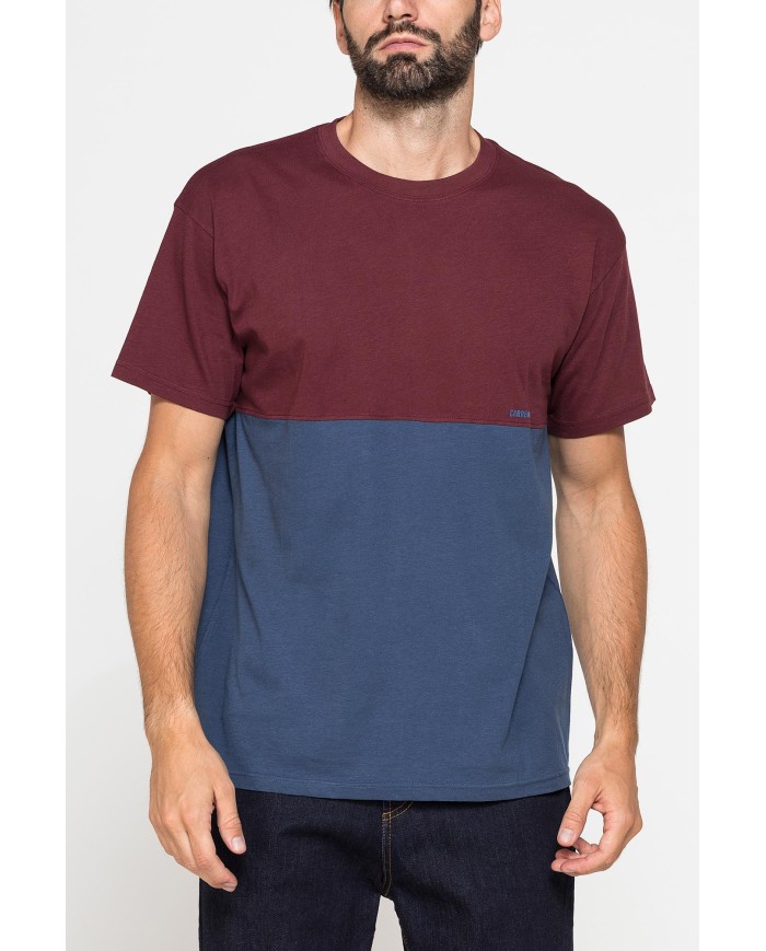 T-SHIRT GIROCOLLO OVERSIZE FIT IN JERSEY DI COTONE