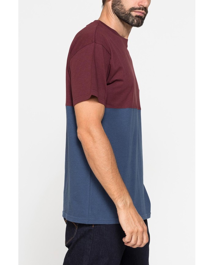 T-SHIRT GIROCOLLO OVERSIZE FIT IN JERSEY DI COTONE