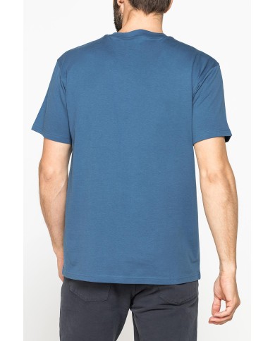 T-SHIRT GIROCOLLO OVERSIZE FIT IN JERSEY DI COTONE