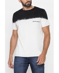 T-SHIRT GIROCOLLO OVERSIZE FIT IN JERSEY DI COTONE