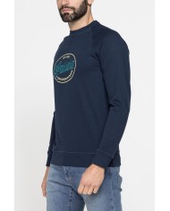 FELPA GIROCOLLO LEGGERA CON MANICHE RAGLAN