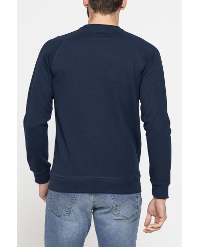 FELPA GIROCOLLO LEGGERA CON MANICHE RAGLAN