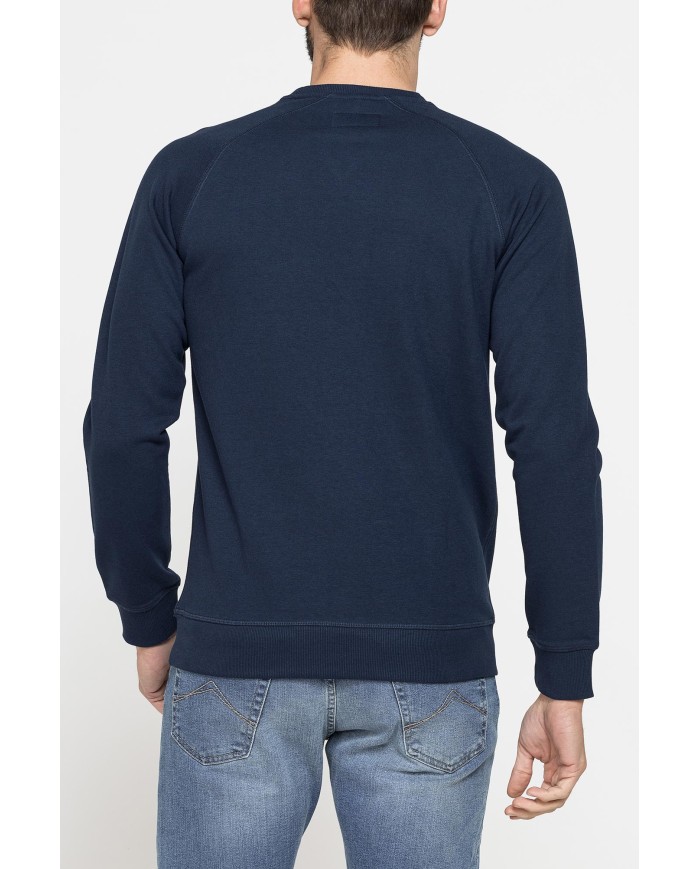 FELPA GIROCOLLO LEGGERA CON MANICHE RAGLAN