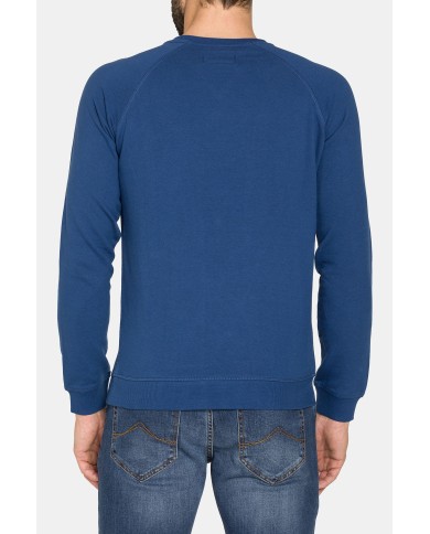 FELPA GIROCOLLO LEGGERA CON MANICHE RAGLAN