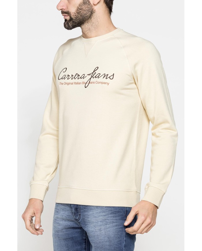 FELPA GIROCOLLO LEGGERA CON MANICHE RAGLAN