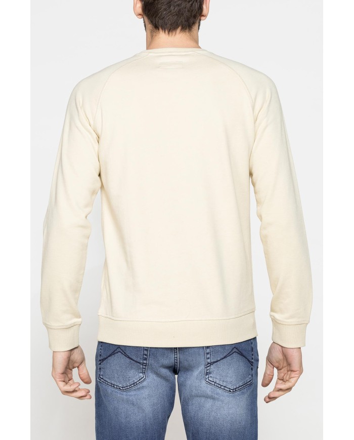 FELPA GIROCOLLO LEGGERA CON MANICHE RAGLAN