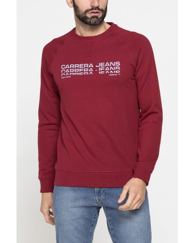 FELPA GIROCOLLO LEGGERA CON MANICHE RAGLAN