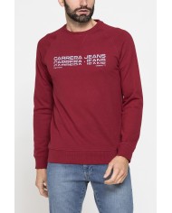 FELPA GIROCOLLO LEGGERA CON MANICHE RAGLAN