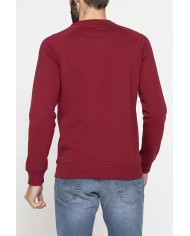 FELPA GIROCOLLO LEGGERA CON MANICHE RAGLAN