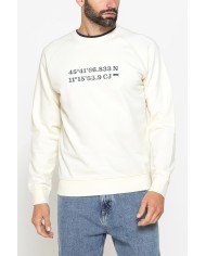 FELPA GIROCOLLO LEGGERA CON MANICHE RAGLAN