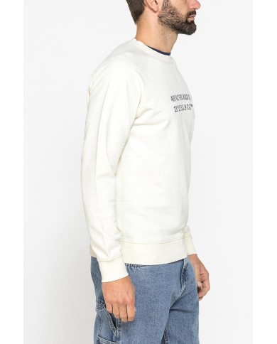 FELPA GIROCOLLO LEGGERA CON MANICHE RAGLAN