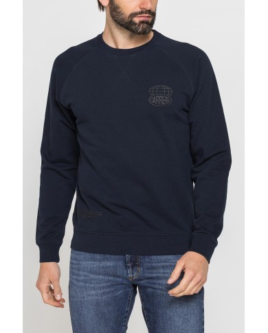 FELPA GIROCOLLO LEGGERA CON MANICHE RAGLAN