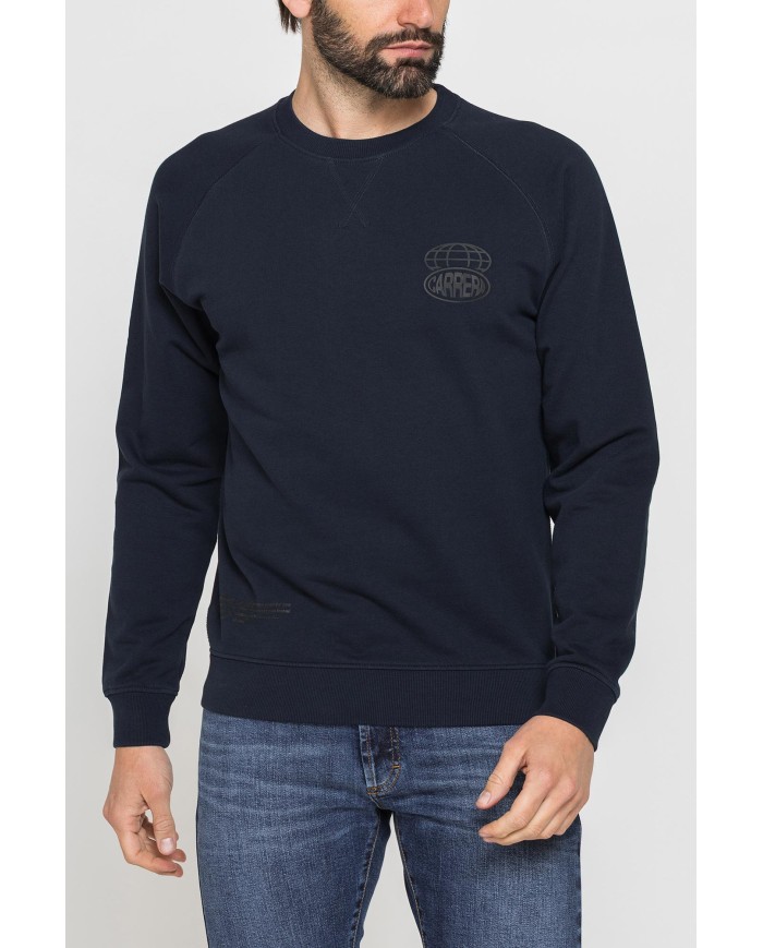 FELPA GIROCOLLO LEGGERA CON MANICHE RAGLAN