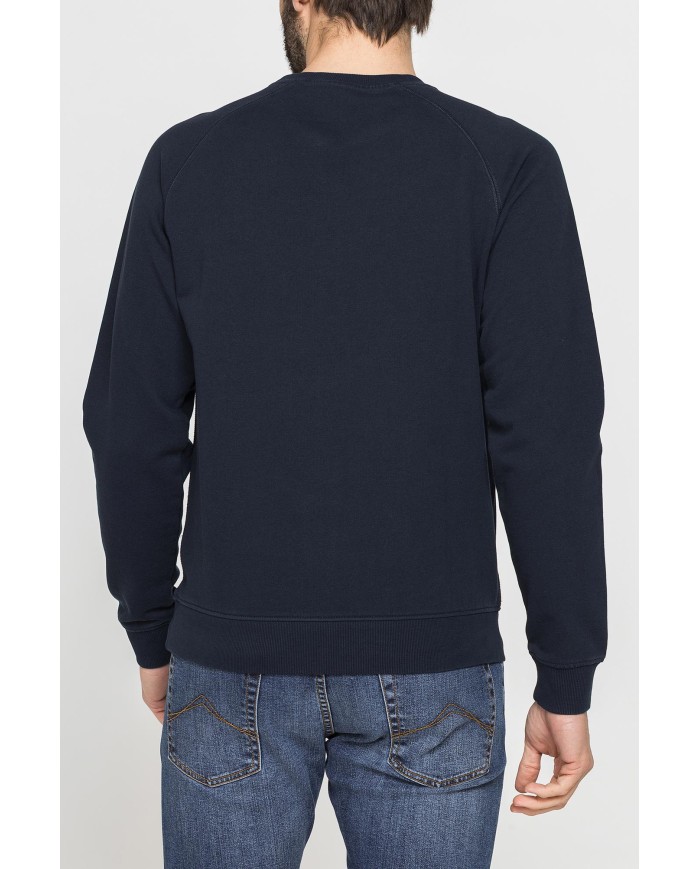 FELPA GIROCOLLO LEGGERA CON MANICHE RAGLAN