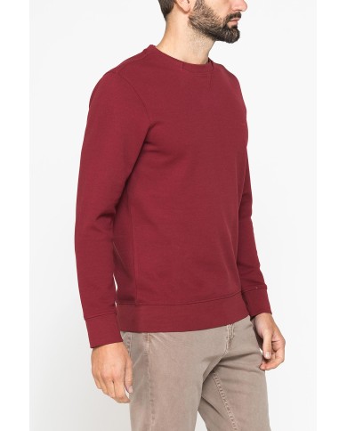 FELPA CASUAL GIROCOLLO IN PIQUET DA UOMO