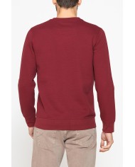 FELPA CASUAL GIROCOLLO IN PIQUET DA UOMO