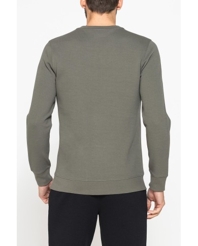 FELPA CASUAL GIROCOLLO IN PIQUET DA UOMO