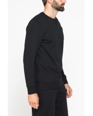 FELPA CASUAL GIROCOLLO IN PIQUET DA UOMO