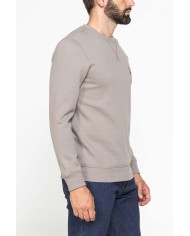 FELPA GIROCOLLO TINTA UNITA CON INTERNO FELPATO