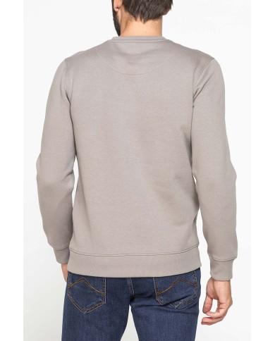 FELPA GIROCOLLO TINTA UNITA CON INTERNO FELPATO