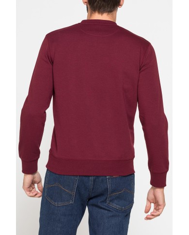 FELPA GIROCOLLO TINTA UNITA CON INTERNO FELPATO