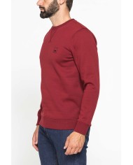 FELPA GIROCOLLO TINTA UNITA CON INTERNO FELPATO